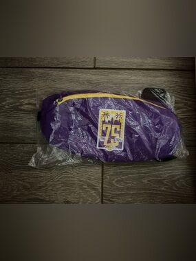 Los Angeles Lakers Purple 75th Anniversary Belt Bag